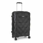 Large 4 Wheel Trolley Case Black