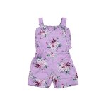 Floral Purple Romper