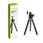Ausdom LT1 Lightweight MINI Tripod|adjustable LEGS|360 Degree ROTATION|90 Degree Tilt – Black