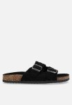 Double Strap Slide - Black