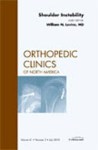 Shoulder Instability An Issue Of Orthopedic Clinics