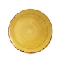 Churchill Mustard Seed Yellow Coupe Plate - Set Of 12 Various Sizes - 26 Cm