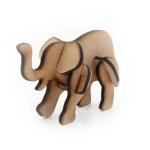 Toddler 3D Wooden Model Elephant