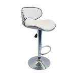 Smte 678 Bar Stool White With Keychain