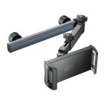 360 Rotatable Headrest Mount - Extra-wide Telescopic Clamp Arm Smartphones
