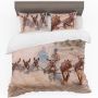 Kalahari Ferrari By Delene Lambert Duvet Cover Set King