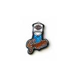 Water Tower Pin Silver & Black Finishes