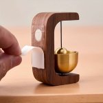 Soothing Pure Copper Wind Chime With Dopamine Healing System - Easy Install Doorbell & Decor For Home office Relax Reminder