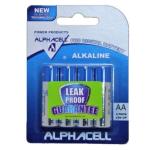 Alphacell Aa 4PC Alkaline Pro Digital Battery