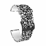 Killer Deals 20MM Universal Silicone Strap For Samsung huawei garmin- Skull - Best Bargains Online