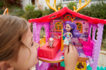 Cozy Deer House Playset 53-CM With Danessa Deer Doll And Animal Figure 4 Play Areas And 15 Pieces