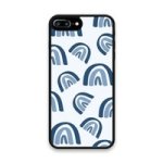 Custom Printed Tpu Cases - Apple Iphone 7 Plus Apple Iphone 8 Plus & 39 Blue Rainbow& 39 By