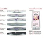 Nail Files Fun Animals Kit 6 Files