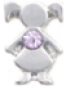 Bcg - Children Birthstone Charms For Floating Locket Girl - June