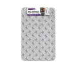 Bath Mat Plush Pattern Dark Grey 50 80CM