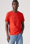 Levi's Graphic Crew Neck Tee Tonal Athletic Cres - Red