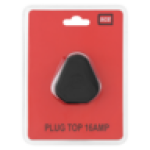 SCE Type M Plug Head Black 16A