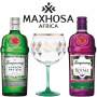 Gin X Maxhosa Limited Edition Copa Glass - 1 X OriGinal London Dry / 1 X Blackcurrant Royal