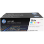 HP Original CF370AM Toner Cartridge 305A Tri-pack