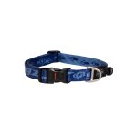 Rogz Alpinist Dog Collar Classic - Blue
