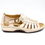 Omega OMOM021 Mens Sandals Gold