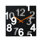 Square 3D Wall Clock SGN2676