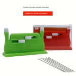 1PC Auto Needle Threader Diy Tool Home Hand Machine Sewing Automatic Double-headed Thread Device Multi-functional Double-headed