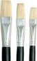 Dala 577 Flat Bristle Brush Set 3 Pack - Includes 4 10 18