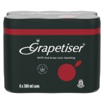 Grapetiser 100% Red Grape Sparkling Fruit Juice 6 X 300ML