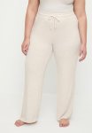 Cotton On Plus Sleep Recovery Wide Leg Pant - Cream Marle