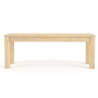 Classic Charlie Bench - 1500MML X 300MMW X 450MMH / White Oak