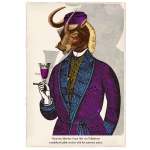 Count Otto Von Wildebeest Art Print