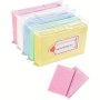 200/600pcs Lint Free Nail Wipes - Gentle Gel Polish Remover For Nail Cleaning And Care