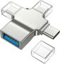 4 In 1 USB 3.0 High Speed Type C Micro USB Female To Type C Flash Drive