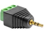 2.5MM Stereo Jack M Terminal Block 65420 -65420