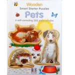 02 – 3 Pce Rgs Pets 6 Puzzles