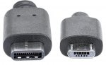 Manhattan USB Typec Male To Microb Male Cable