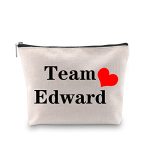 Blupark Vampire Lover Gift Team Edward Cosmetic Bag Fans Gift Birthday Gift For Her Team Edward