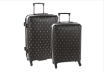 Polo Double Pack 2-PIECE Medium Luggage Set -black - Ys Travel Bags