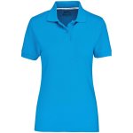 Crest Ladies Golf Shirt Aqua