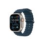 Apple Watch Ultra 2 Cellular 49MM Titanium Case With Blue Ocean Band