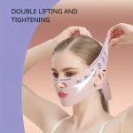 1PC Face Lifting Belt V-line Lifting Mask Reusable Face Tightening Strap For Women And Men - Prevents Sagging And Tightens Skin