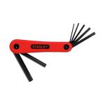 Stanley Key Set Hex 7PC 1 5 - 6MM Fld 12