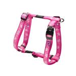Rogz Fancy Dress Dog Classic Harness - Beach Bum Large Pink Paws