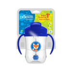 Dr Brown's Milestones Baby's Straw Cup Blue 270ML