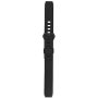Fitbit Alta Silicon Band - Adjustable Replacement Strap With Buckle - Black Large