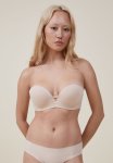 Cotton On Everyday Lace Strapless Push Up 2 - Frappe