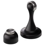 Samson Black Magnetic Door Stopper Wall floor Mounted