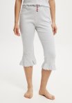 Cotton On Pointelle Rib Capri - Grey Marle