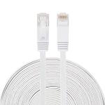 15M CAT6 Ultra-thin Flat Ethernet Network Lan Cable Patch Lead RJ45 White